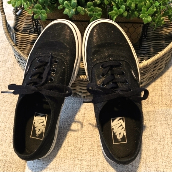 HP!  Vans Off The Wall Glitter Sneakers - Picture 2 of 11